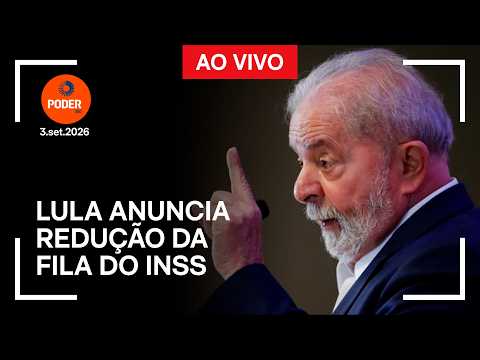 Ao vivo: Lula anuncia redução da fila do INSS
