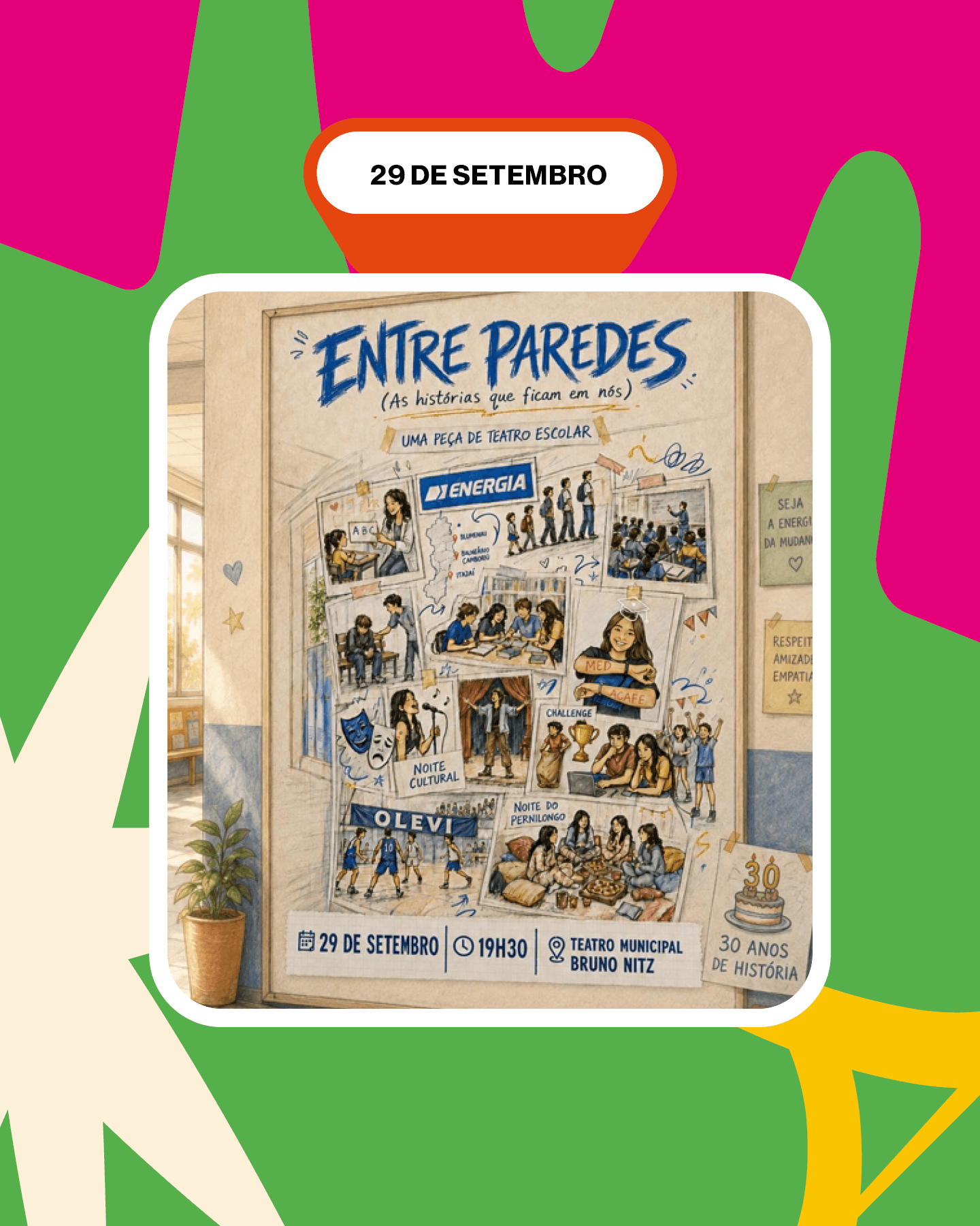 Fundação Cultural de Balneário Camboriú divulga programação do Teatro Municipal neste mês