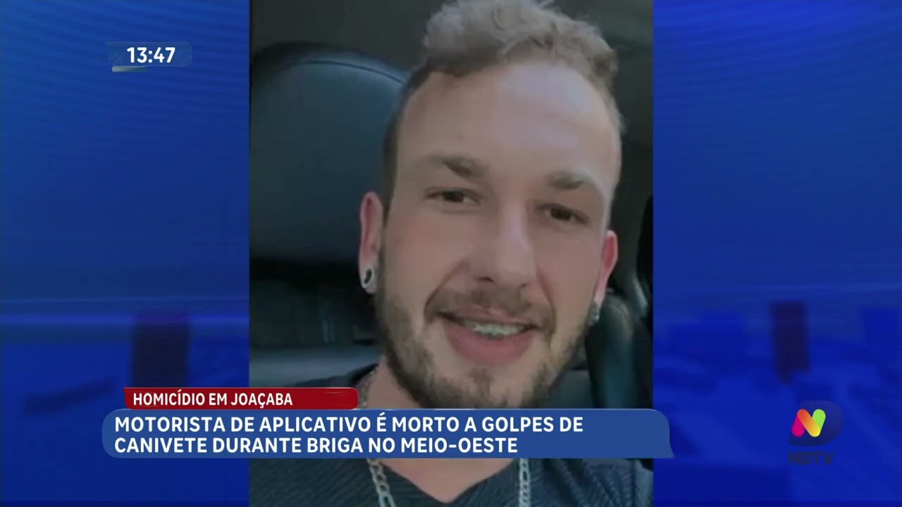 Briga termina em homicídio e suspeito é preso em flagrante em Joaçaba