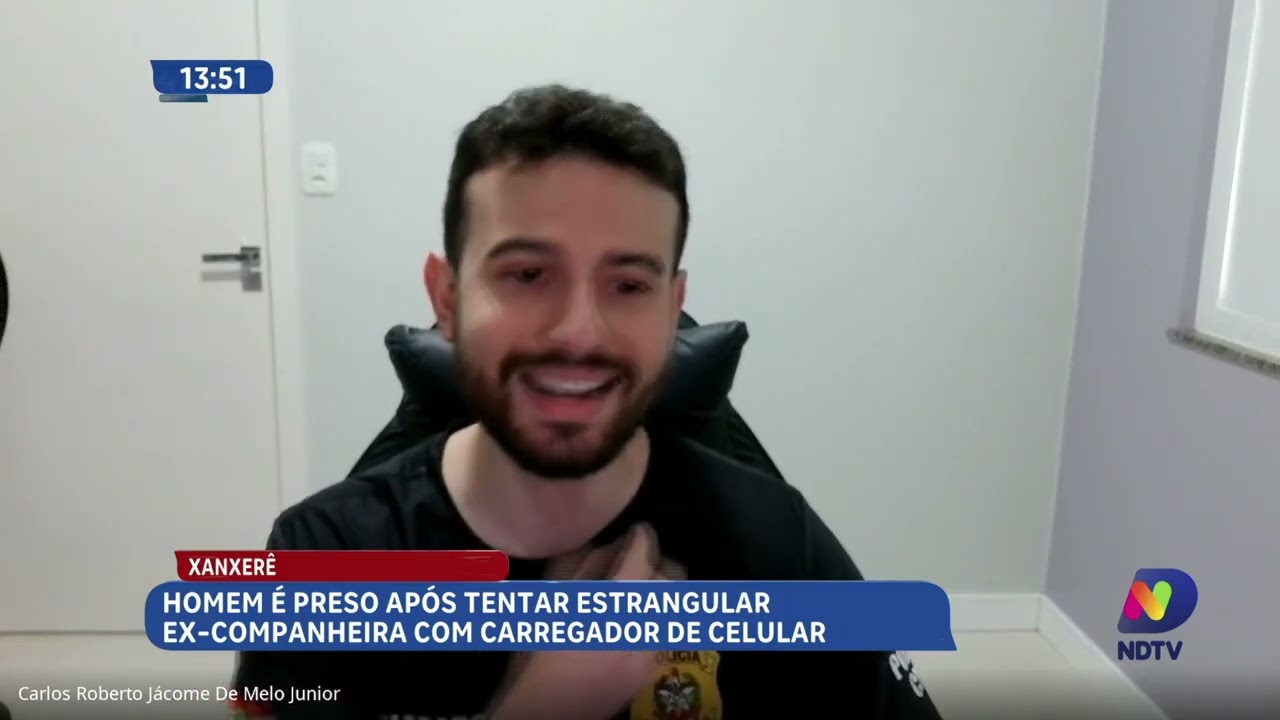 Homem tenta estrangular ex-companheira com carregador em Xanxerê