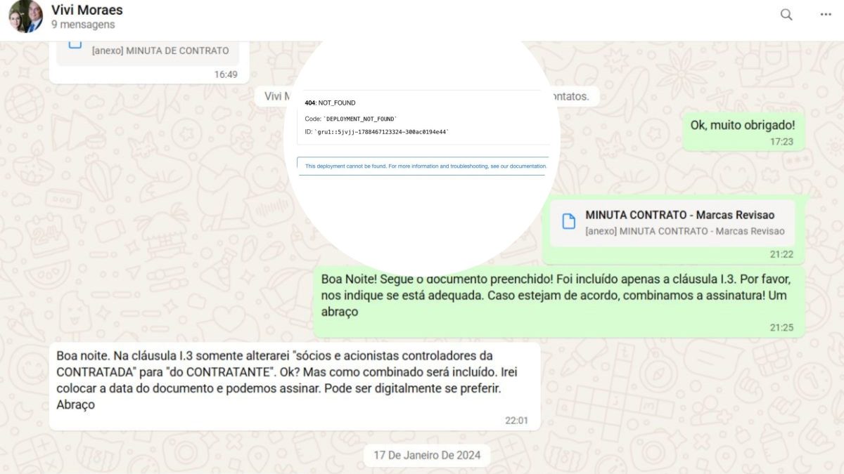 MasterWhats fora do ar: plataforma com 66 mil mensagens vazadas de Vorcaro, Moraes, Viviane Barci e ‘momolada’ fica indisponível