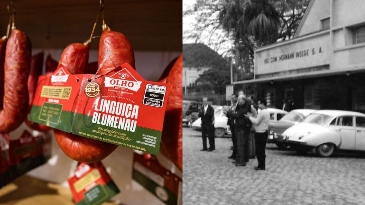 Empresa por trás da Linguiça Blumenau ressurgiu após império centenário enfrentar ascensão, incêndio e falência e hoje produz 360 mil unidades por mês