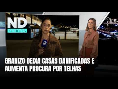Famílias afetadas pelo granizo enfrentam espera por telhas em Florianópolis