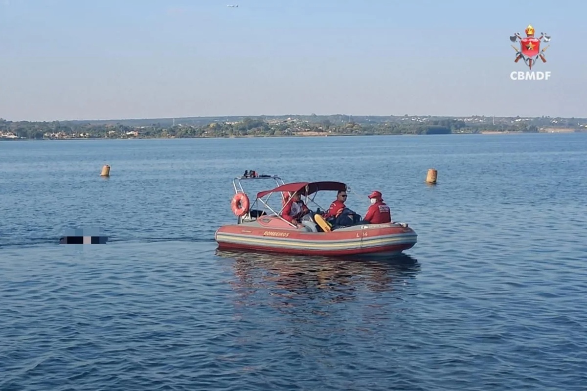 Corpo encontrado boiando no Lago Paranoá é de homem foragido da Justiça
