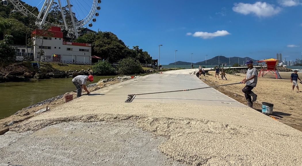 Acesso ao molhe do Pontal Norte reabre aos pedestres nesta sexta-feira
