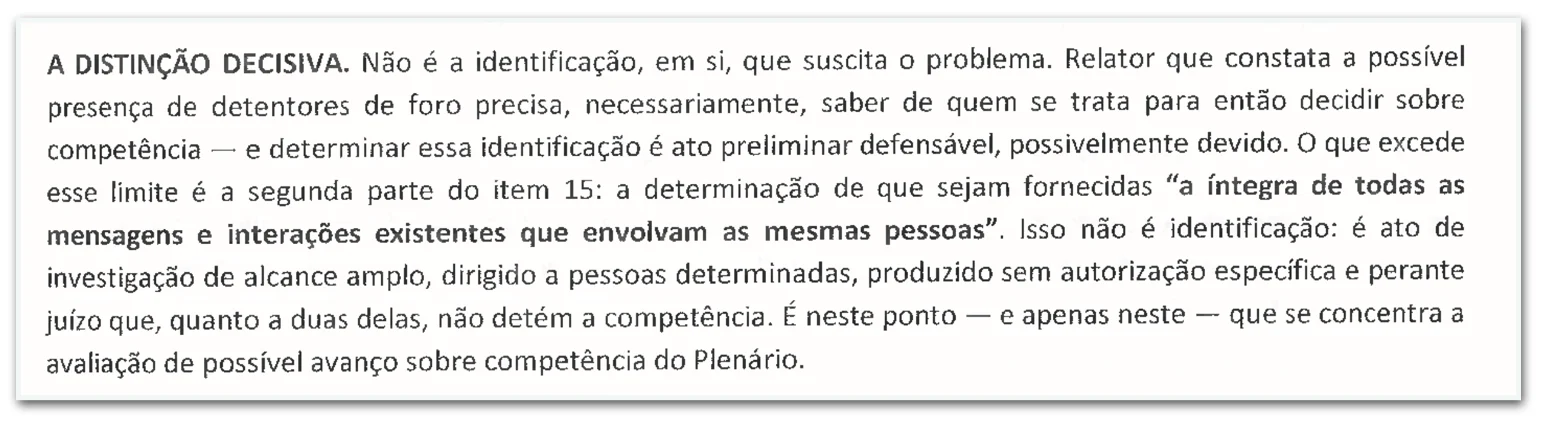 Mendonça quis saber o que tinha sobre Moraes no celular de Vorcaro, diz PF