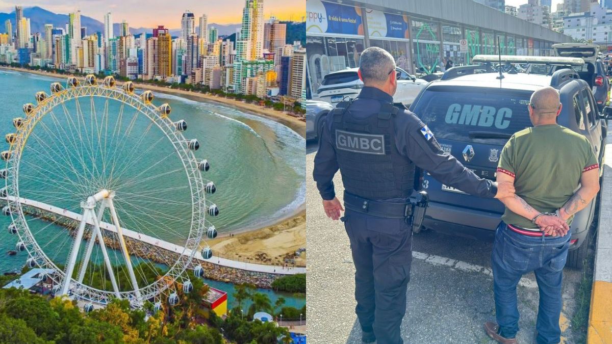 Gari é perseguida e assediada por ex-presidiário bêbado recém-saído da cadeia em Balneário Camboriú e idoso acaba preso novamente