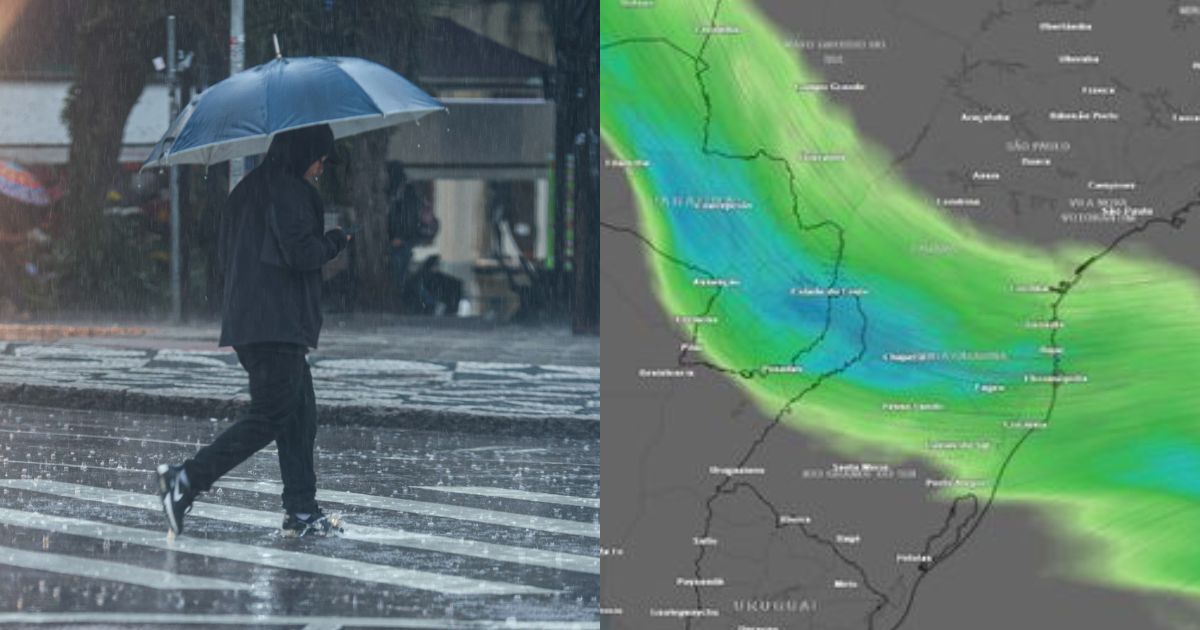 Frente fria traz 'chuvarada', derruba temperaturas para 0ºC e pode provocar geadas durante 'feriadão' em SC