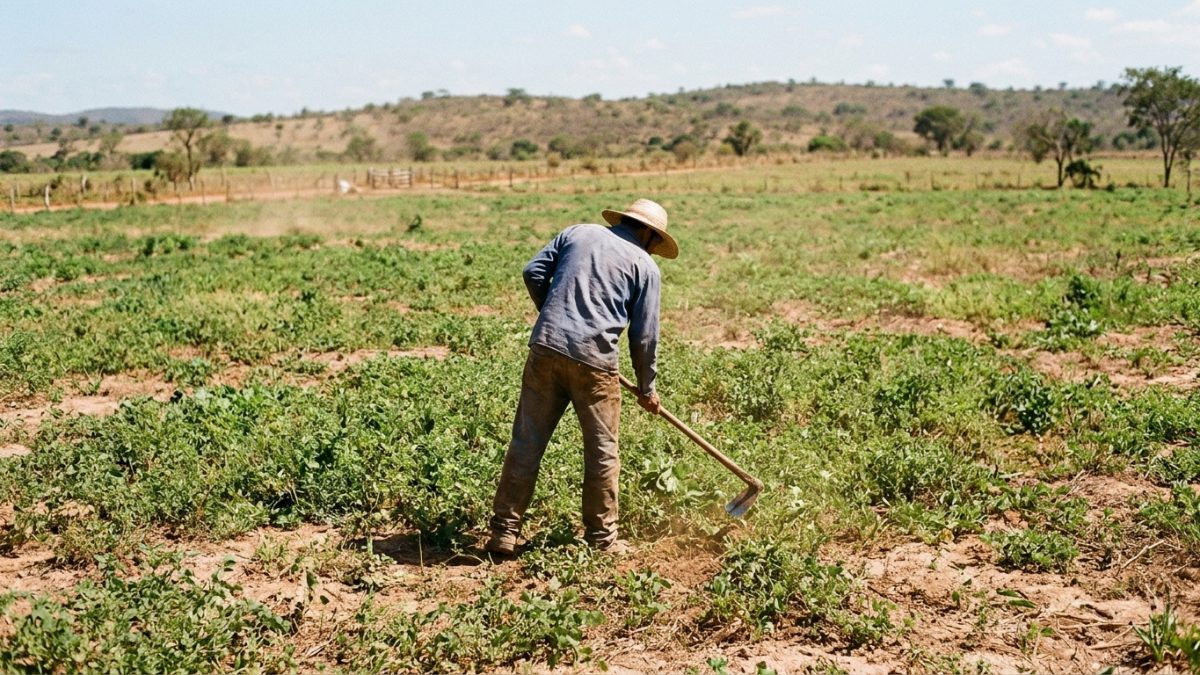 Capinador trabalha exposto ao sol sem acesso à água nem banheiro por meses, até que passa mal e é internado, mas quando processa a empresa, Justiça decide quanto ele vai receber