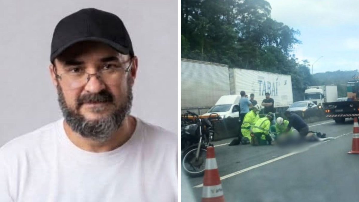 Motociclista morto em acidente na BR-101 em Joinville tinha 57 anos: ‘Vai em paz, amigo’