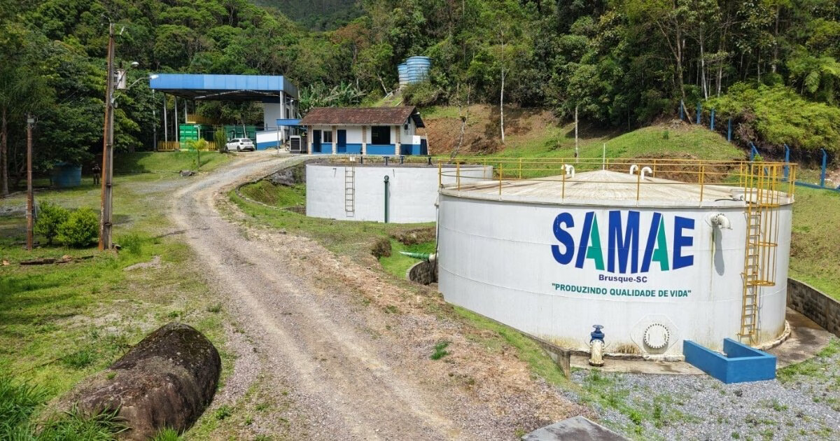 Limpeza de reservatórios continua nesta sexta-feira e pode causar desabastecimento de água em Brusque