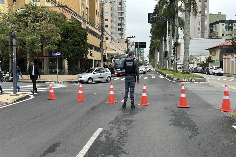 Itajaí terá alterações no trânsito para o Desfile Cívico de 7 de Setembro