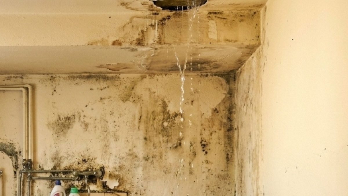 Água entra pelo teto, invade lavanderia, provoca curto-circuito e estraga alimentos; anos depois, Justiça responsabiliza condomínio por falha que continuava causando infiltrações