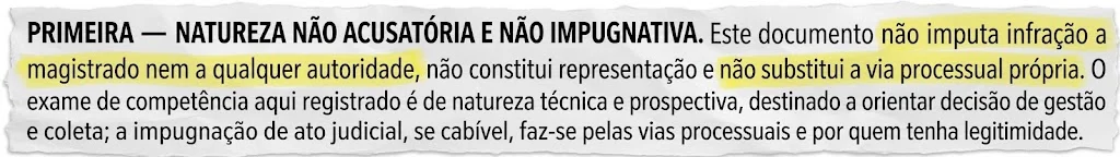 Relatório usado por Moraes contra Mendonça não tem valor probatório