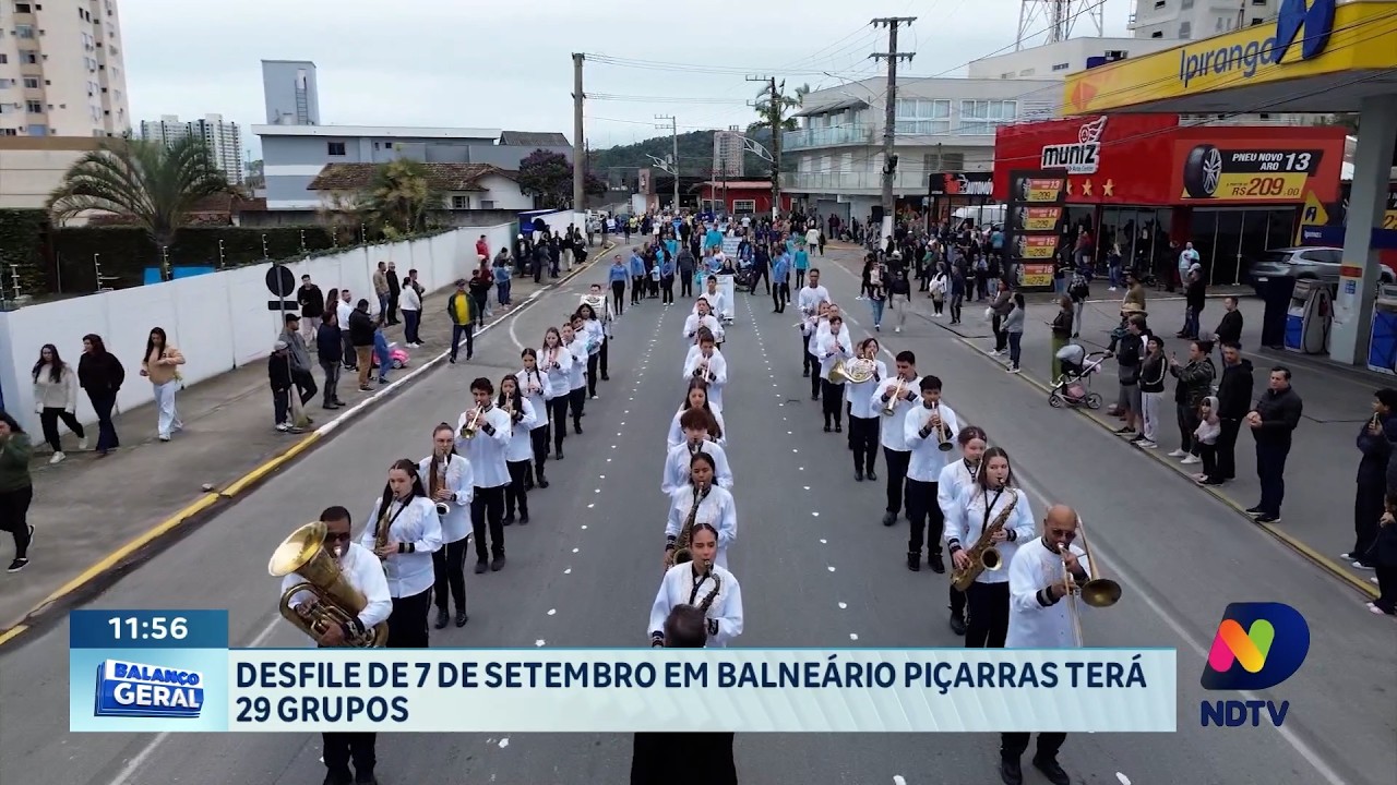 7 de Setembro: confira a programação em Itajaí e região e operação da polícia nas rodovias