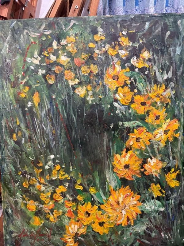 Balneário Shopping recebe exposição inspirada em flores da artista Fabrícia Gonçalves