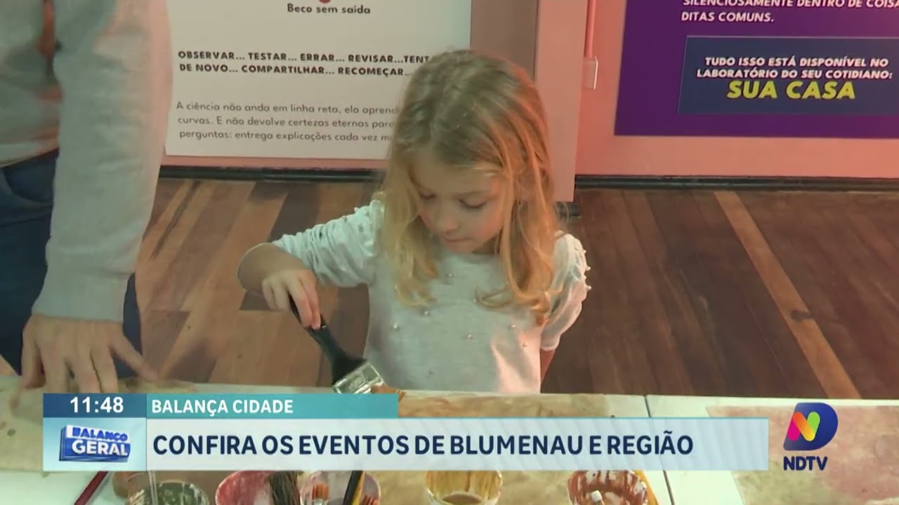 Balança Cidade: confira os eventos em Blumenau e região.