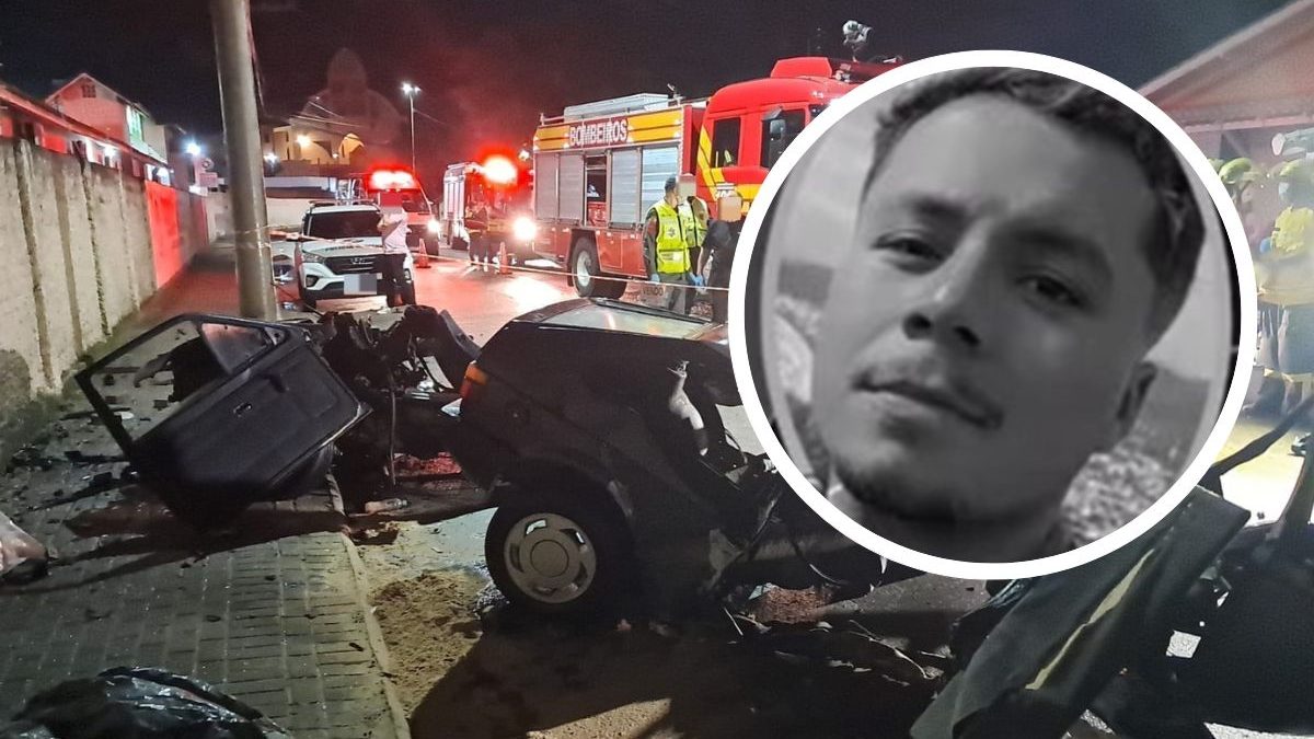 Morre segunda vítima de grave acidente que partiu carro ao meio em SC; jovem tinha 21 anos