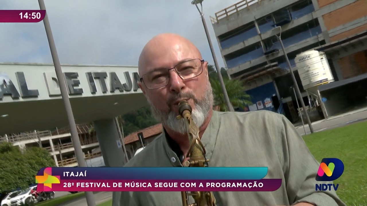 Festival de Música de Itajaí segue com shows e programação cultural