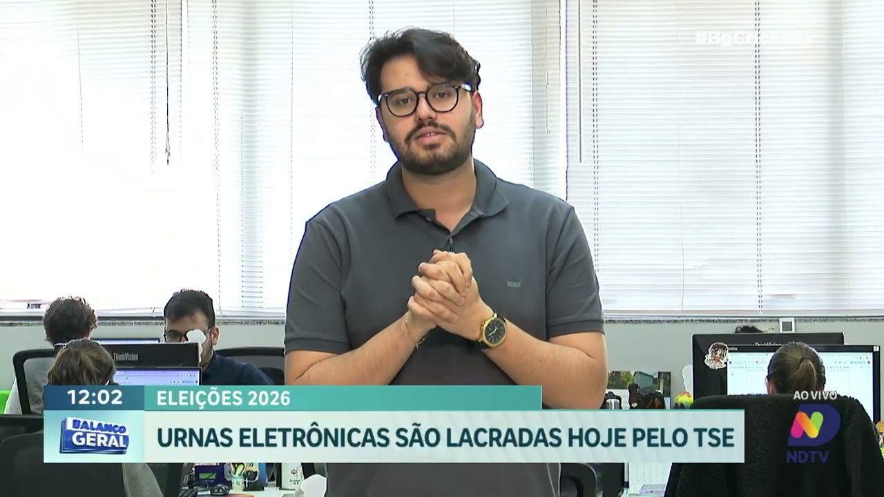 TSE conclui a lacração dos sistemas para as Eleições 2026