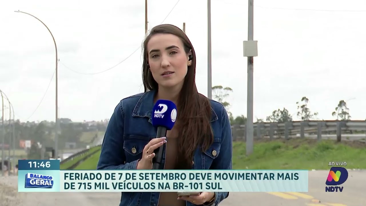 BR-101 Sul deve receber mais de 715 mil veículos no feriado