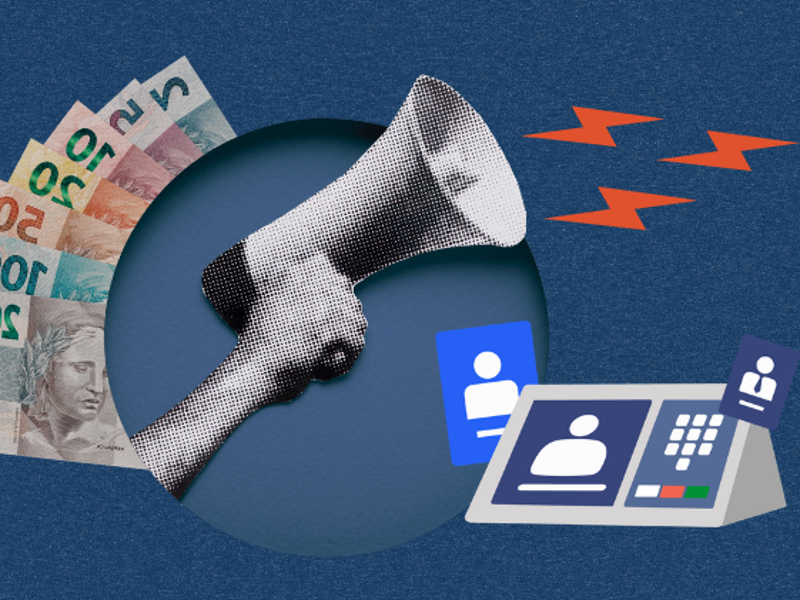 Dinheiro público banca 93% dos R$ 3,38 bi já recebidos pelas campanhas