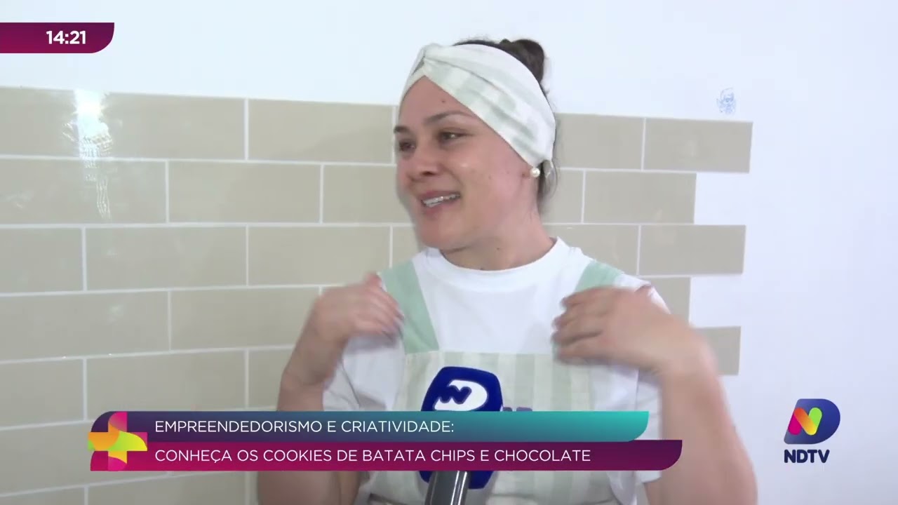 Cookies de batata chips e chocolate unem sabor e criatividade