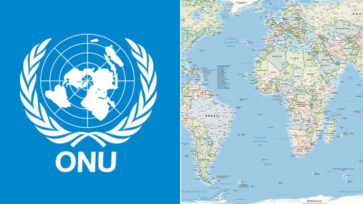 Correção histórica: veja as mudanças no novo mapa-múndi aprovadas pela ONU para corrigir distorções entre continentes