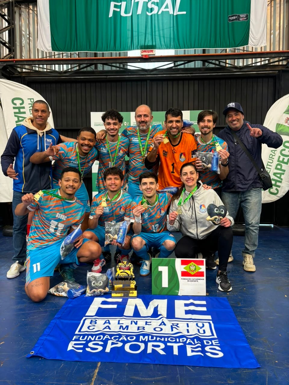Balneário Camboriú disputa Copa Brasil de Futsal de Surdos no Espírito Santo