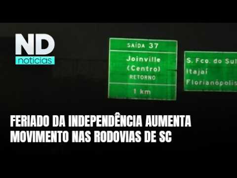 Operação Independência deve levar mais de 1 milhão às rodovias de SC