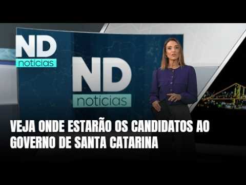 Candidatos ao governo de SC cumprem agenda política neste fim de semana