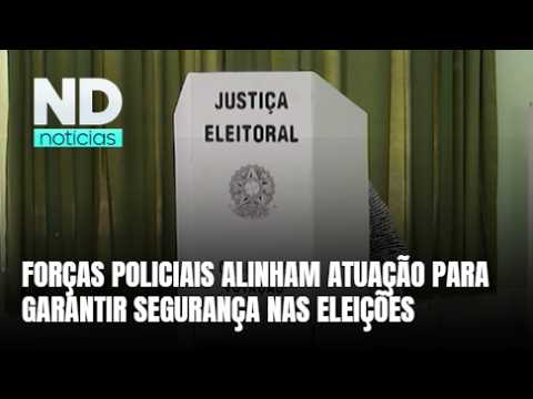 Comissão define estratégia de segurança para as Eleições 2026 em SC