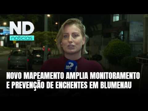 Novo sistema de cotas melhora monitoramento de enchentes em Blumenau