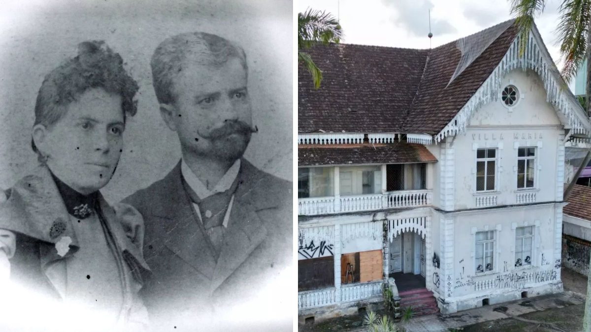 ‘Mulher má’, vultos e assombrações: a história da família que morou no casarão mais misterioso de Joinville