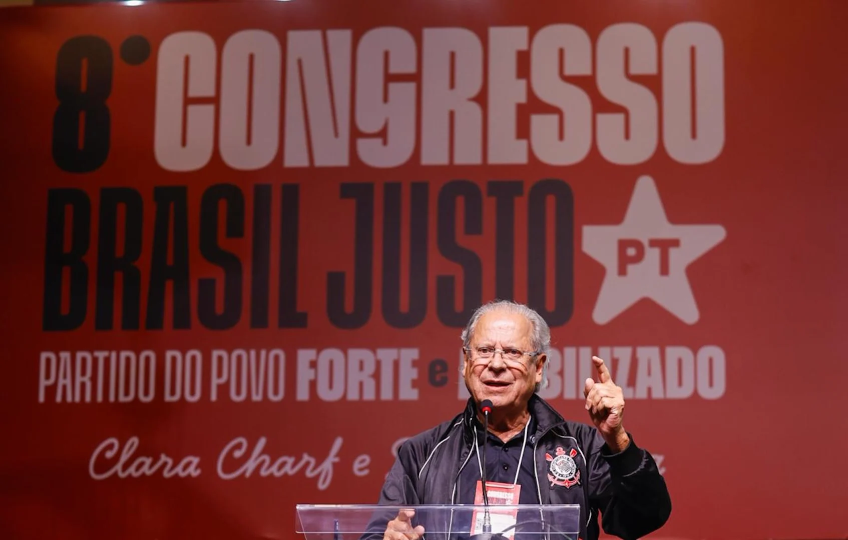 José Dirceu confirma remissão de linfoma: “Exame veio limpo”