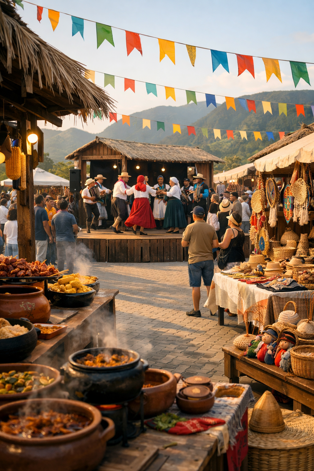 7ª Festa Cultural Raízes de Taquaras Celebra Tradições Locais em Balneário Camboriú