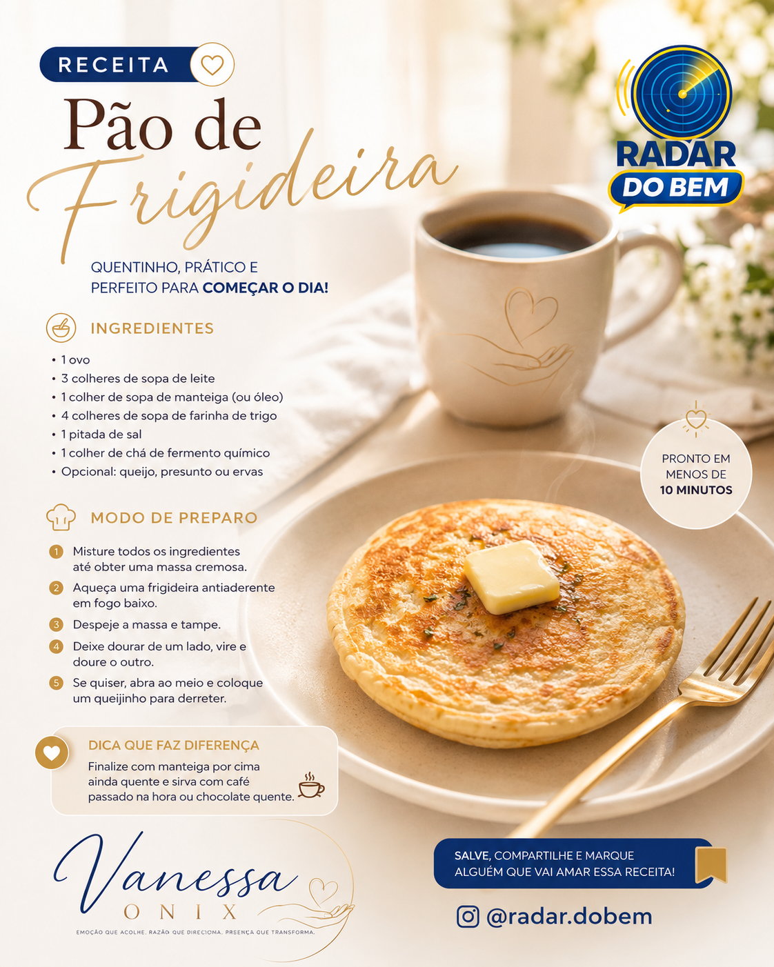 Pão de frigideira